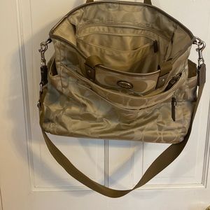 Coach diaper bag/ tote bag